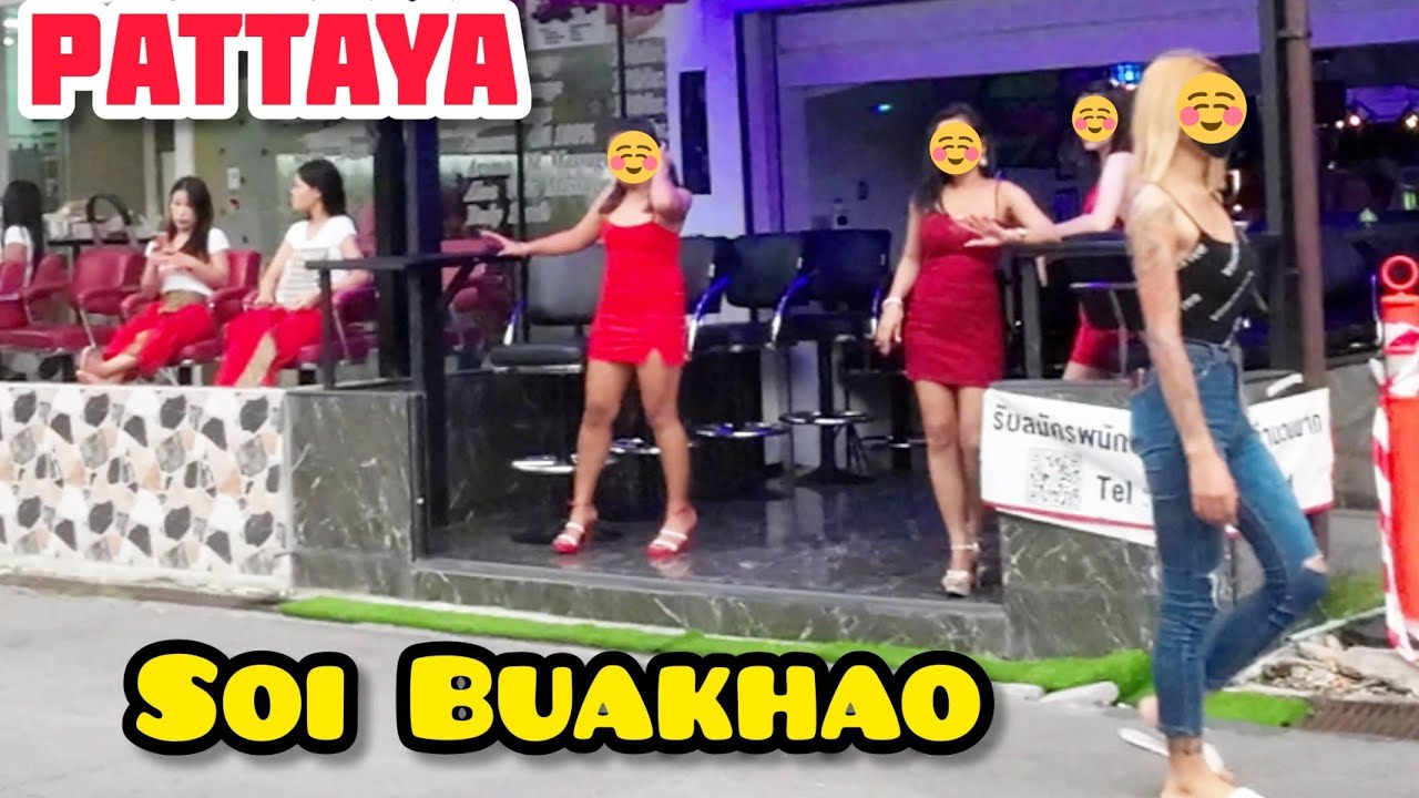 Pattaya,Soi Buakhao scenes, June 2022