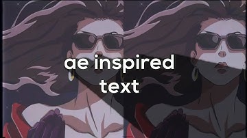 ae like text on video star