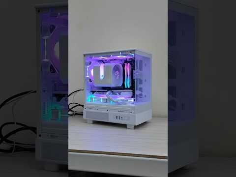 44K組電腦｜全白小主機｜AMD R5-7500F｜RTX5060TI 16G｜DarkFlash MOTI MINI 白｜電腦組裝 ep56