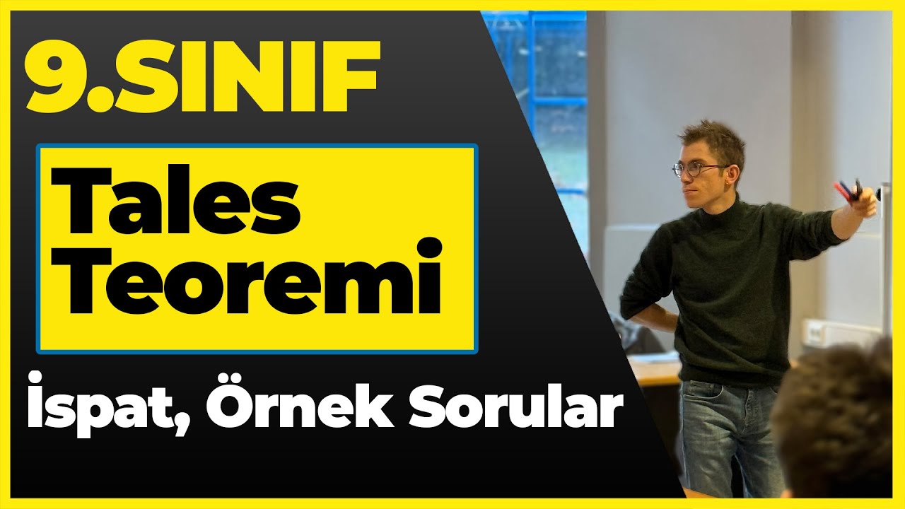 9.Sınıf Matematik - Tales Teoremi (İspatı, Konu Anlatımı, Soru Çözümü)
