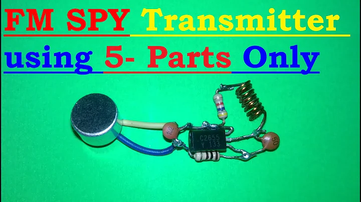 How to Make Fm Transmitter | FM Transmitter Using 5 Parts Only | DIY FM Transmitter | Simple Project