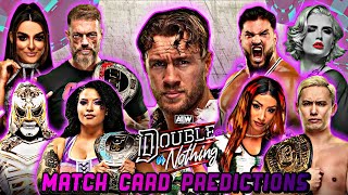 AEW Double or Nothing 2024 - Match Card Predictions | Boom Wrestling