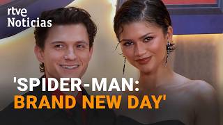 TOM HOLLAND and ZENDAYA present the new SPIDER-MAN movie in MADRID | RTVE News