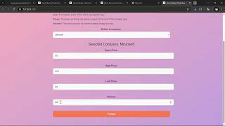 Build  Stock Price Prediction Web App | Flask & Machine Learning, Py Project Tutorial  MO 7499601744
