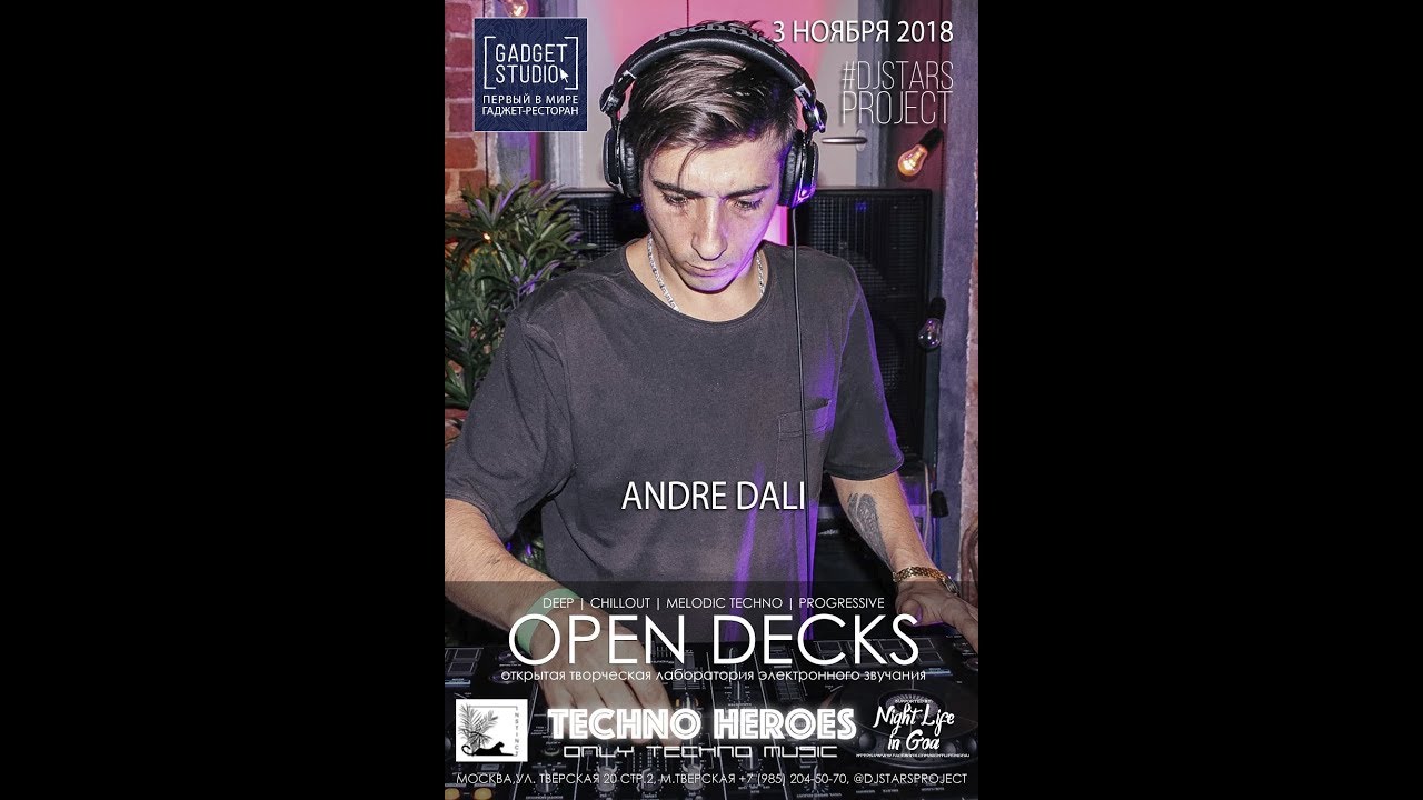 Dj Stars Project OpenDecks - The Tachyon aka Andre Dali