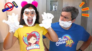 Maria Clara e JP aprendem regras de comportamento em casa | Rules of conduct for children