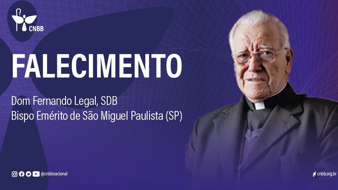 Morre Dom Fernando Legal, bispo emérito de São Miguel Paulista SP