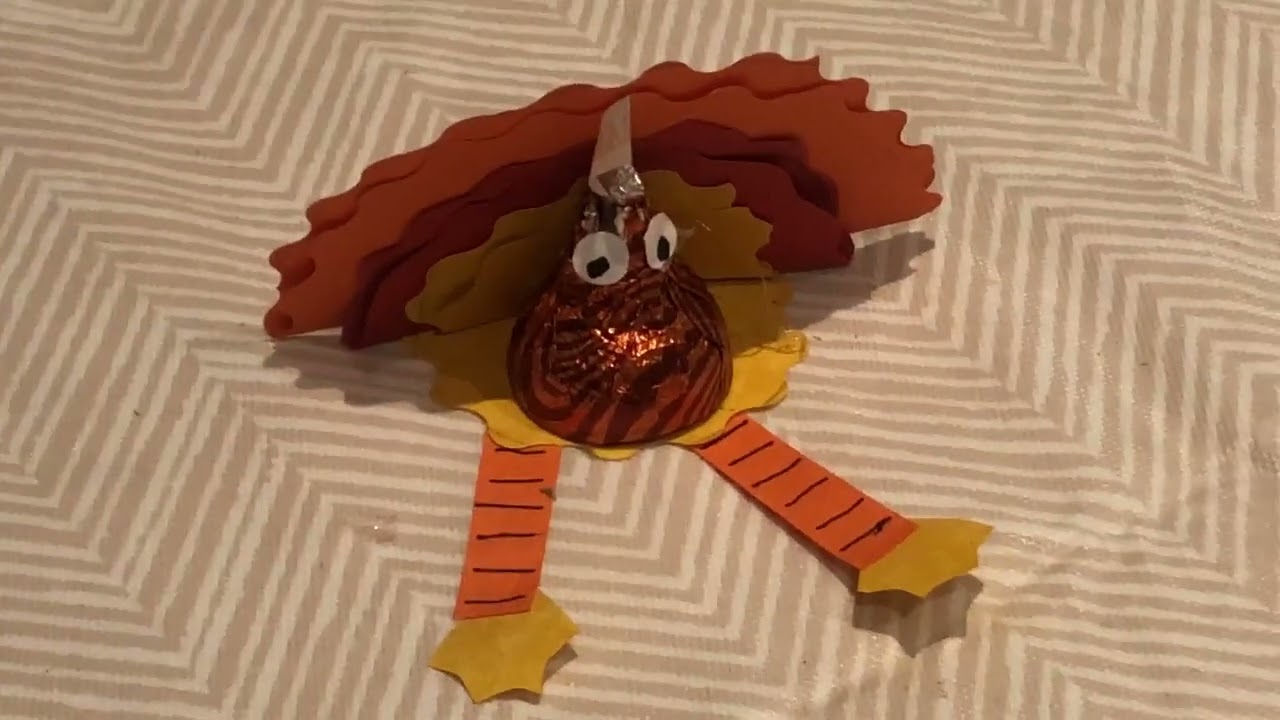 Thanksgiving: Distintivos de chocolate #thanksgiving #manualidades #manualidadesparatodos