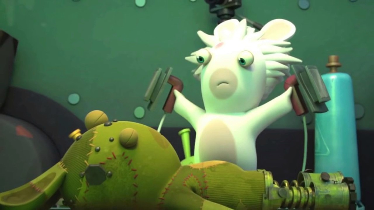 Rabbids Invasion full episode   Rabbidstein     Animation for kids 2017