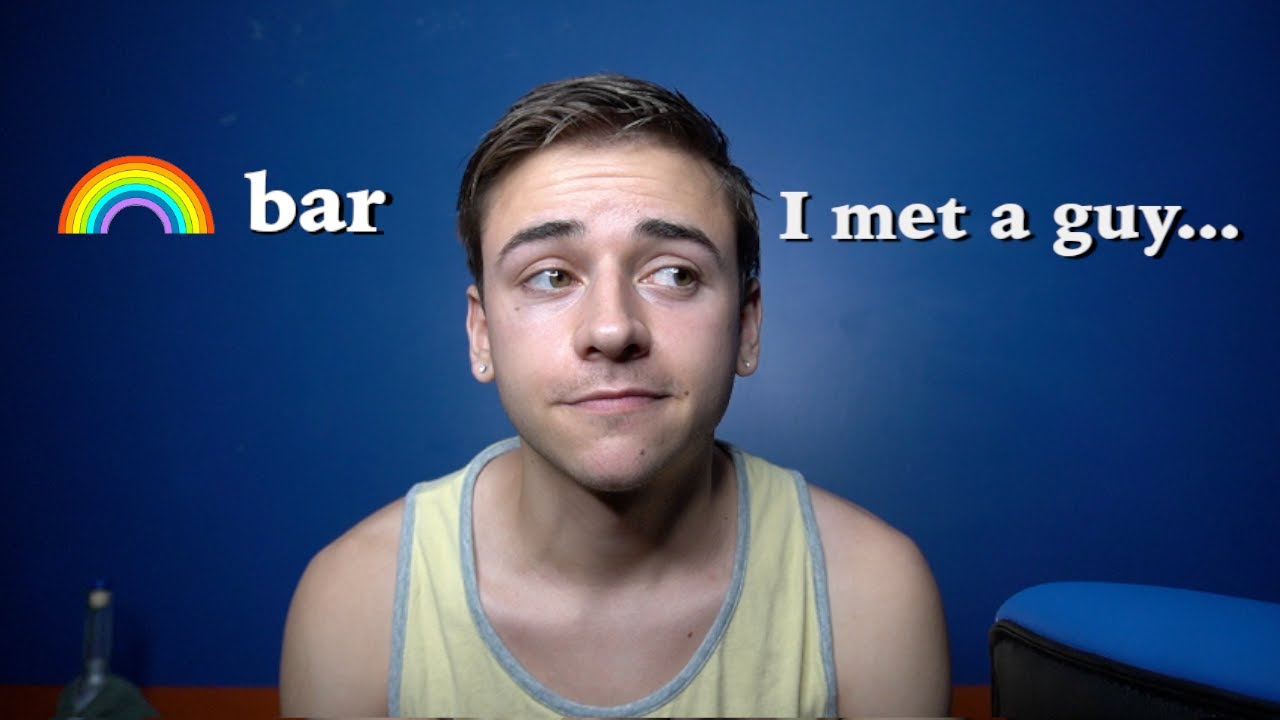 My first time at a gay bar and this happened... - YouTube