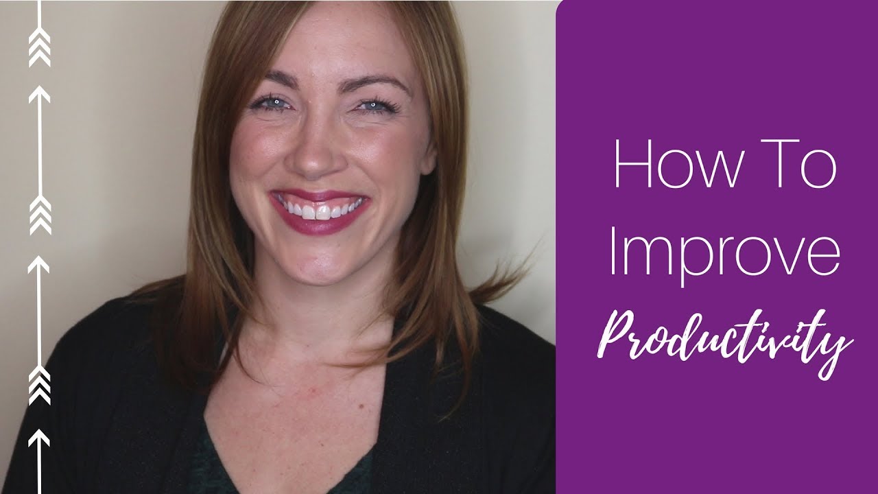 How To Improve Productivity at Work - YouTube