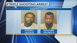 Arrests in Hampton Co. triple shooting