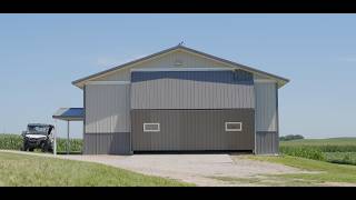 Bifold Door Offers Advantage to Nebraska Farmer