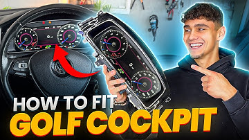 How to Install Digital Cluster On VW Golf MK7 & MK7.5 | Virtual Cockpit Retrofit