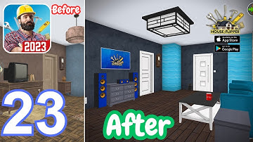 Renovating an Old House to New - House Flipper Game - Gameplay Walkthrough (iOS & Android) | Part 23