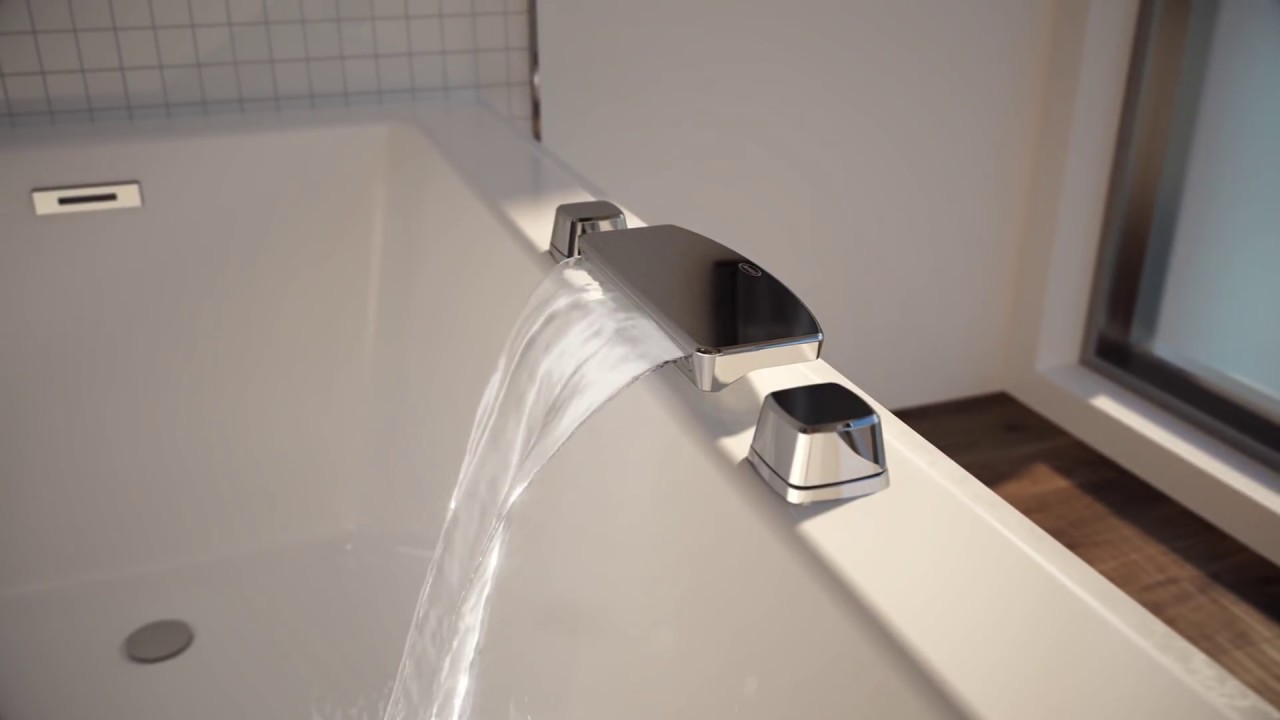 The Water Rainbow Flow Bathtub Filler Youtube