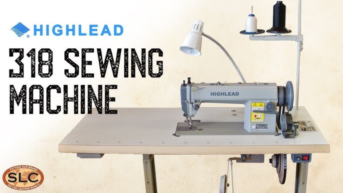 HIGHLEAD GC-20638 Double Needle Split Needle Bar Walking Foot Sewing Machine  - Sunny Sewing Center