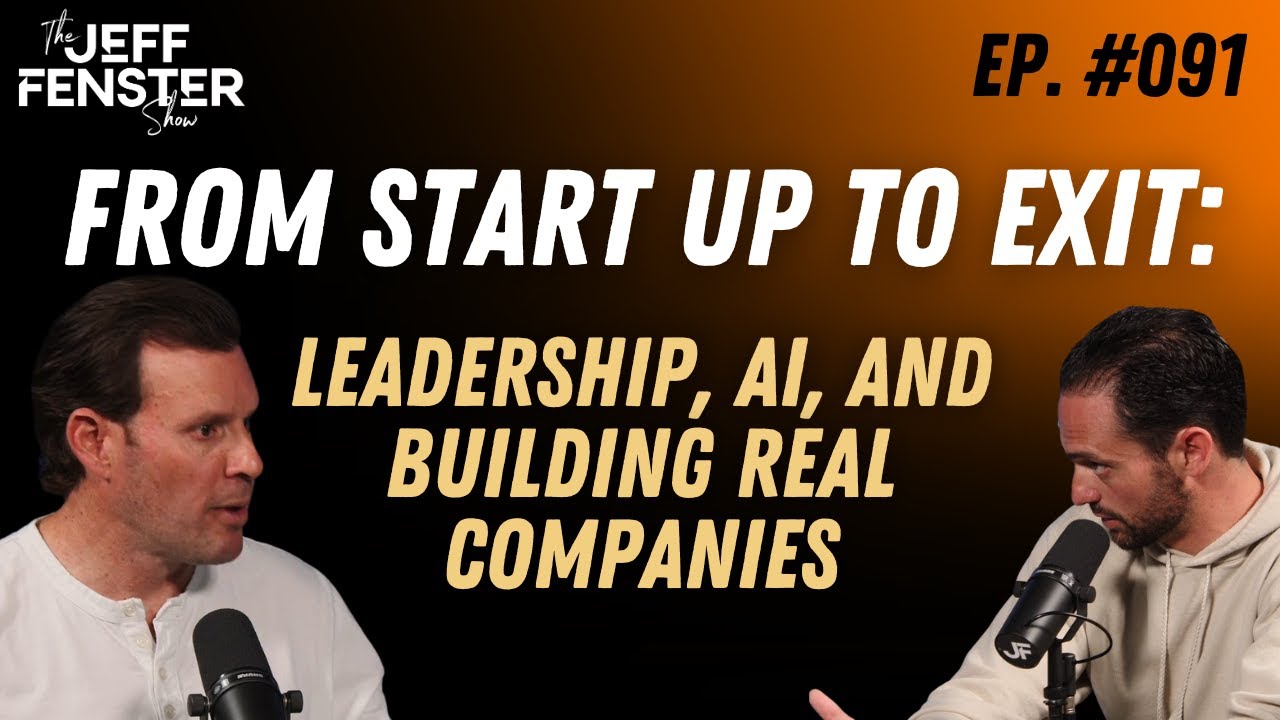From Startup to Exit: David Tal on AI, Leadership & Building Real Companies | Jeff Fenster Show
