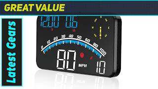 ACECAR Digital GPS Speedometer: The Ultimate HUD for Any Vehicle!