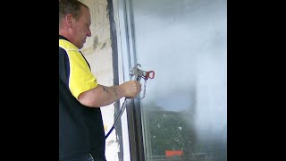 Applying Protectapeel® by airless spray