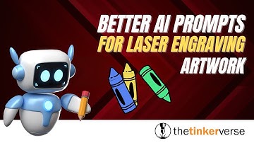 Quick and easy laser engraving artwork using AI tools!
