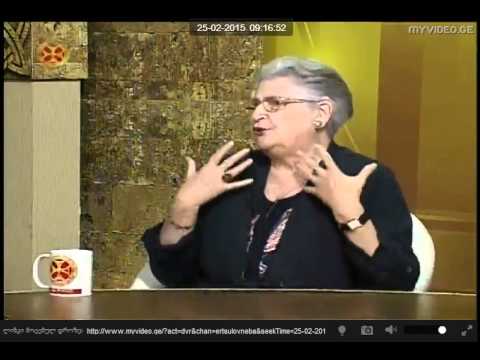 My mom on TV / დედაჩემი \"ერთსულოვნების\" სტუდიაში