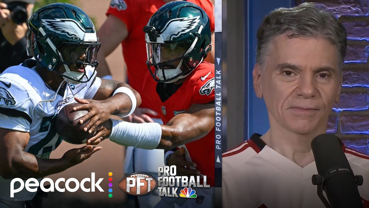 Philadelphia Eagles Saquon Barkley on why he 'hates joint practice' | Pro Football Talk | NFL on NBC