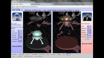 Encog 3D Neural Pilot vs. Human with HTML5 and WebGL via X3DOM