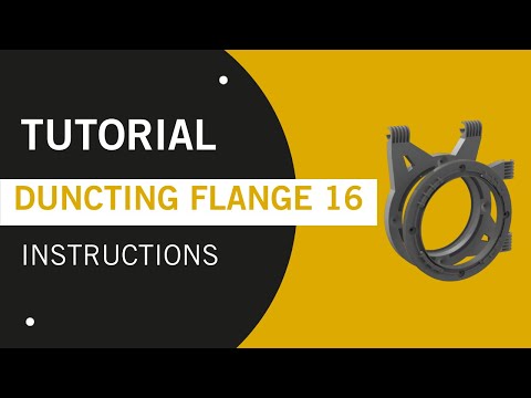 Ducting Flange 16 R4.00 Instruction