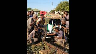 Rail Car road test. Farmers cut Transport bill to Zero. #lusaka #zambia #news #farmer #farming