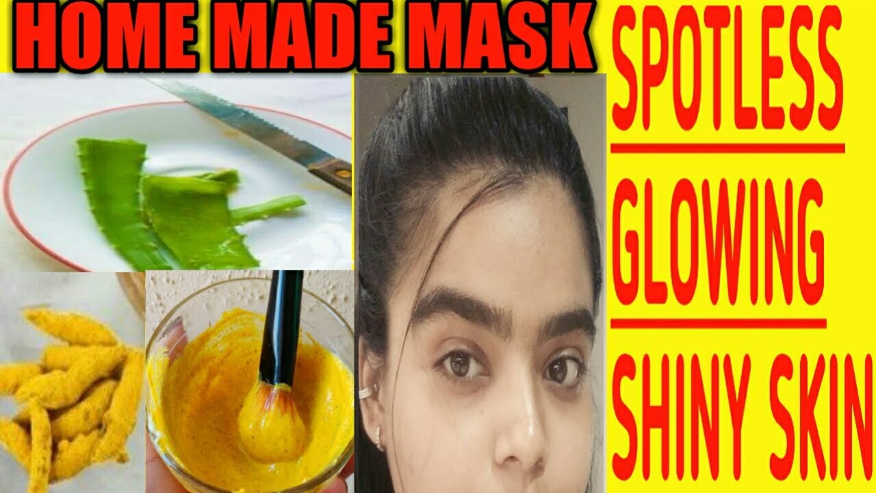 Get Clear glowing SPOTLESS skin| Homemade Mask| Shiny face|Gowing face at home