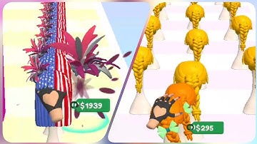 Wig Maker👸👰‍♀👩🏼🧕🏻👵🏻New Android Gameplay || All levels walk-throughh