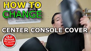 How To Change a Center Armrest Cover Auto Upholstery DIY How To