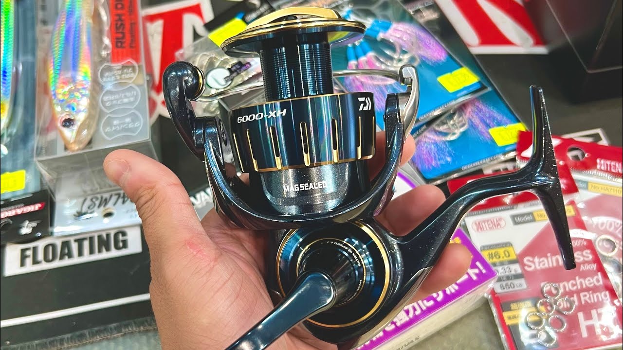 Unboxing & First Impressions of the new 23 Daiwa Saltiga 6000-XH reel 