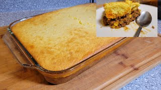 How to make the best Cornbread Stuff| AKA Enchilada Bake| AKA Tamale Pie|