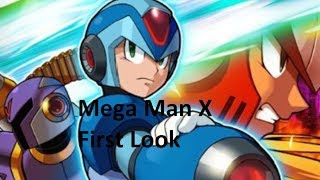Mega Man X First Look