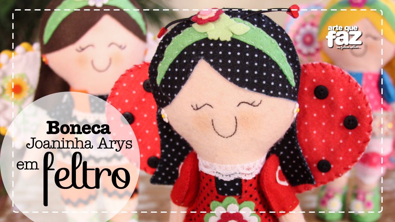 Boneca Joaninha Arys (Vanessa Iaquinto)