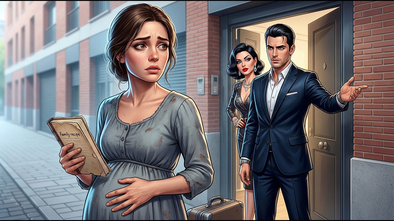 El esposo la abandonó por estar embarazada y ser pobre, 5 años después suplica perdón a sus pies