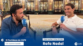 Entrevista a Rafa Nadal desde París tras su 14ª Roland Garros en #PartidazoCOPE (06/06/2022)