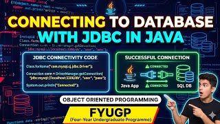 Full Database Programming: Connecting to a Database | JDBC Object-Oriented Programming #fyp Update