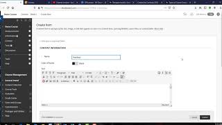 Add Content to Your Blackboard Course
