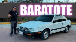 Auto barato de $25 mil bolas | Chrysler Shadow 1993