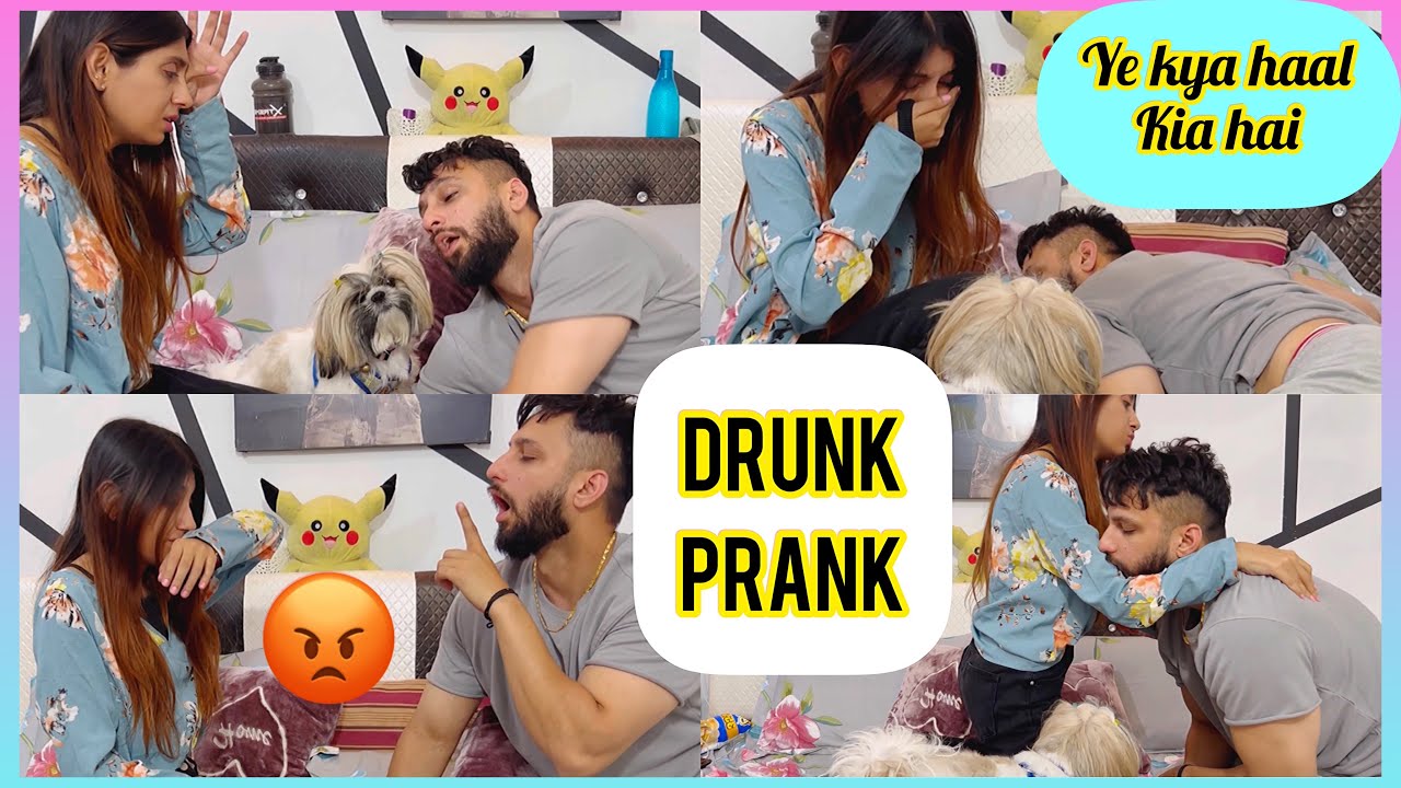 Пьяный розыгрыш над женой #пьянаярозыгрыш #розыгрышжены #arpitkhajuria