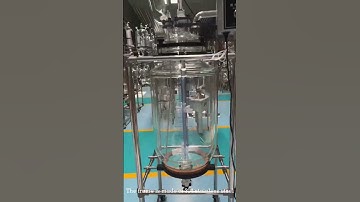 100L double-layer glass reactor for laboratory