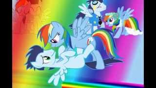 Rainbow and Soarin mangle fox