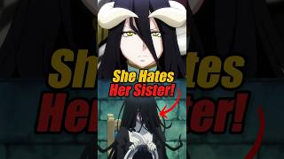 Did You Know Why Albedo Hated Her Sister Nigredo in Overlord? #overlord