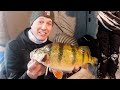 AMAZING Ice Fishing on Lake of the Woods (in MANITOBA!)