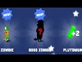 HEADSHOT ZOMBIES AT GAME ZOMBIE CATCHERS! FROM LEVEL30 TO LEVEL 32!