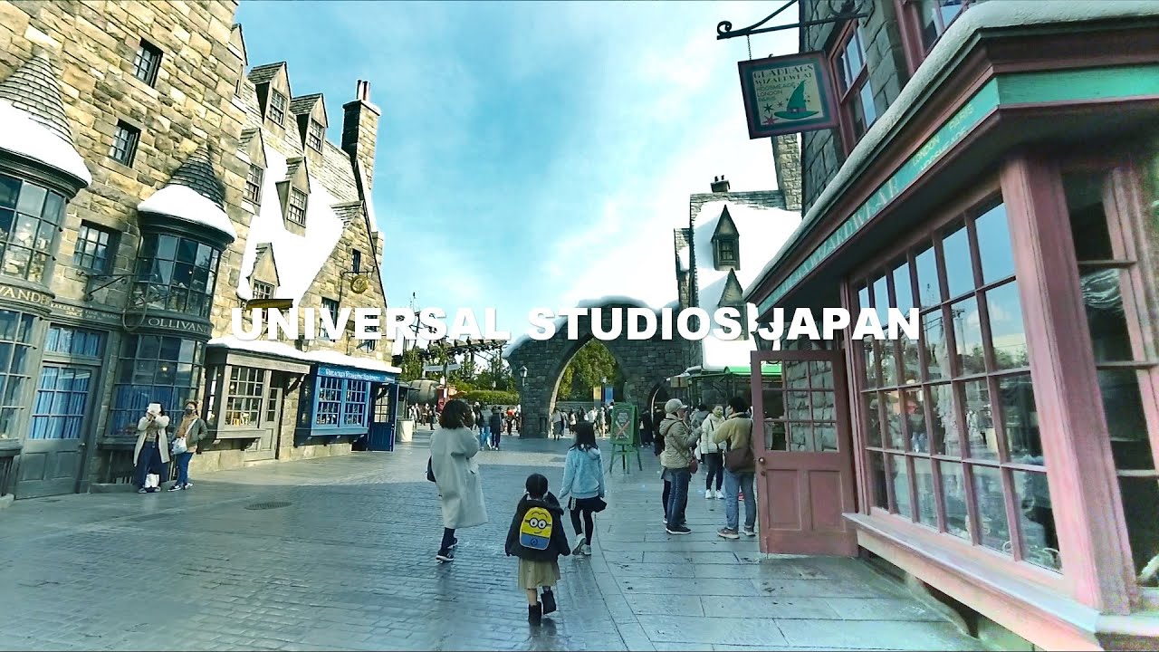 Usj一周散歩 ユニバーサルスタジオジャパン 21年1月 Walk Around Universal Studios Japan Youtube