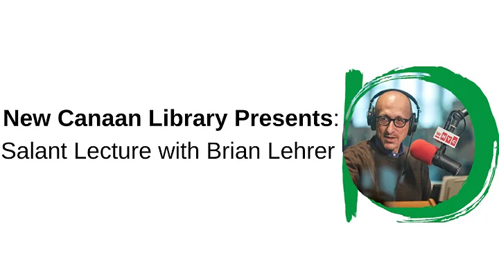 New Canaan Library Presents: Salant Lecture with B...